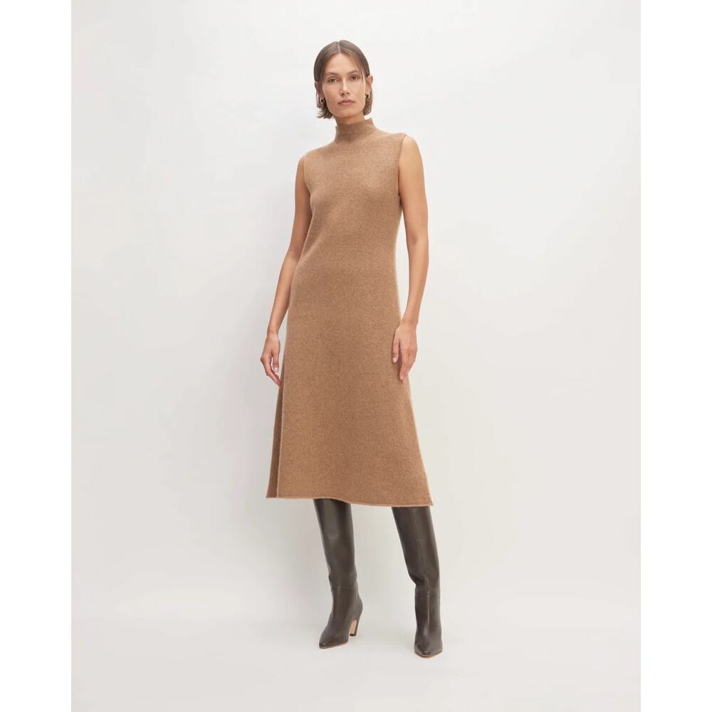 Everlane The Cozy-Stretch Sleeveless Midi Dress Medium
